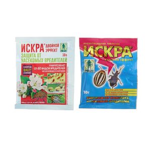 Іскра - корисний інесектицид для саду та городу, види препарату, спосіб застосування